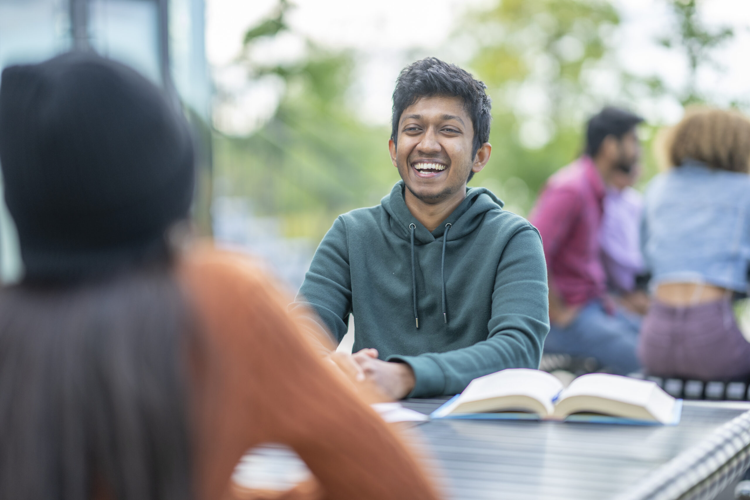 Studying Together Outside